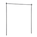 Artiss Black Extendable Room Divider Curtain Rod Adjustable Privacy Stand