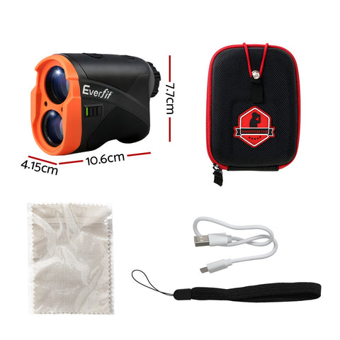 Everfit 700M Golf Rangefinder Slope On/Off Vibration Alert Orange - SuperSaverAU - view 2