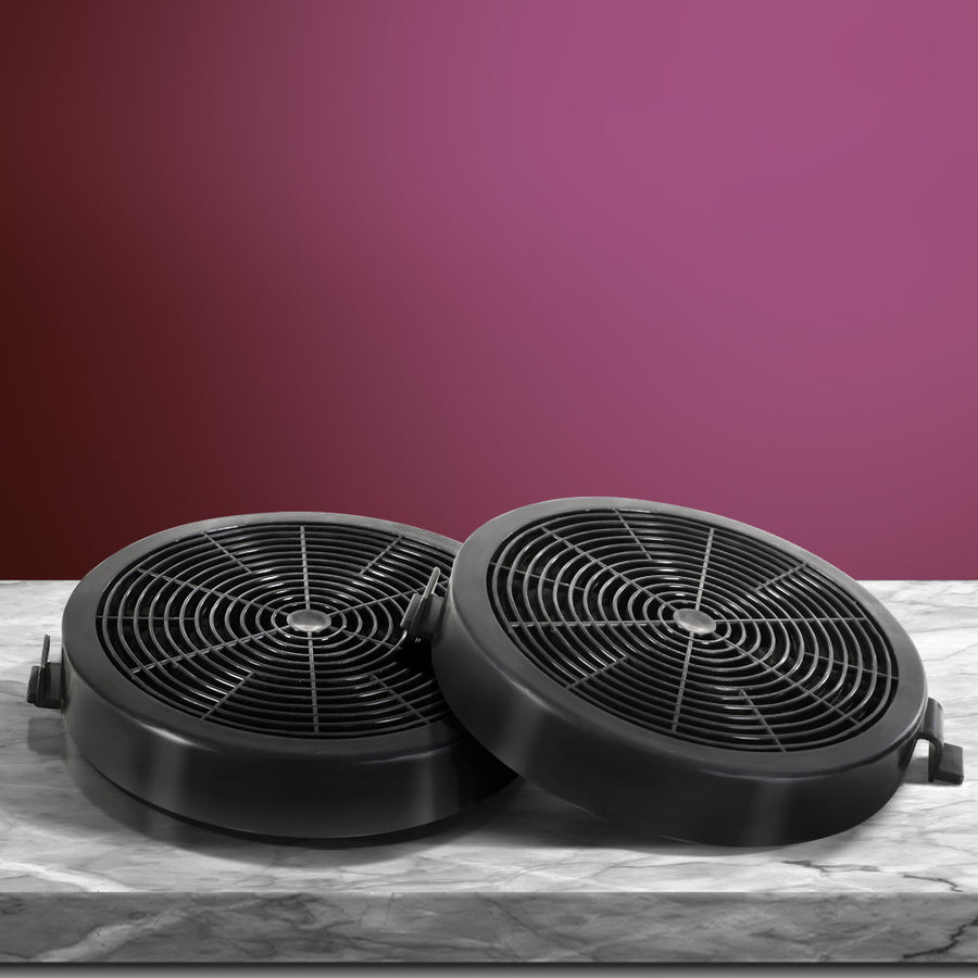 Devanti 11cm Range Hood Carbon Charcoal Filters Replacement X2 - SuperSaverAU - view 1