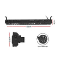 Devanti 2000W Infrared Radiant Strip Heater - Black