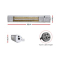 Devanti 2000W Infrared Strip Heater with Remote - Silver