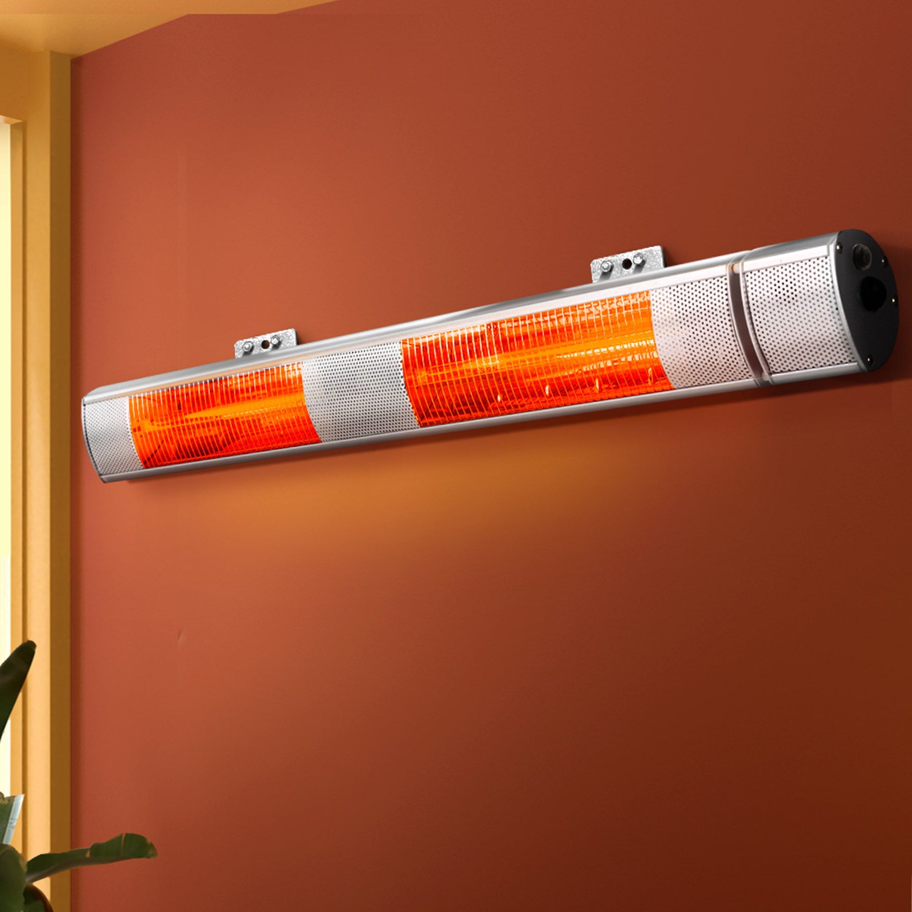 Devanti 3000W Infrared Strip Heater with Remote - Silver