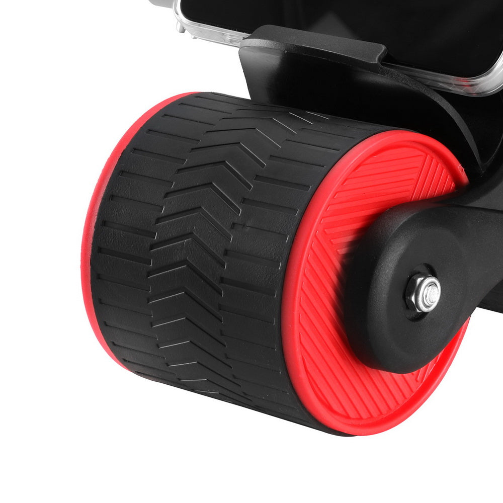 Everfit Ab Roller Automatic Rebound Abdominal Wheel with Knee Pad Home Gym Sport - SuperSaverAU - view 4
