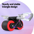 Everfit Ab Roller Automatic Rebound Abdominal Wheel with Knee Pad Home Gym Sport - SuperSaverAU - view 5