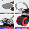 Everfit Ab Roller Automatic Rebound Abdominal Wheel with Knee Pad Home Gym Sport - SuperSaverAU - view 6