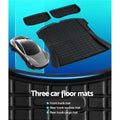 Premium Tesla Model 3 2021-2024 3 Piece Rubber Cargo Trunk Mat Set