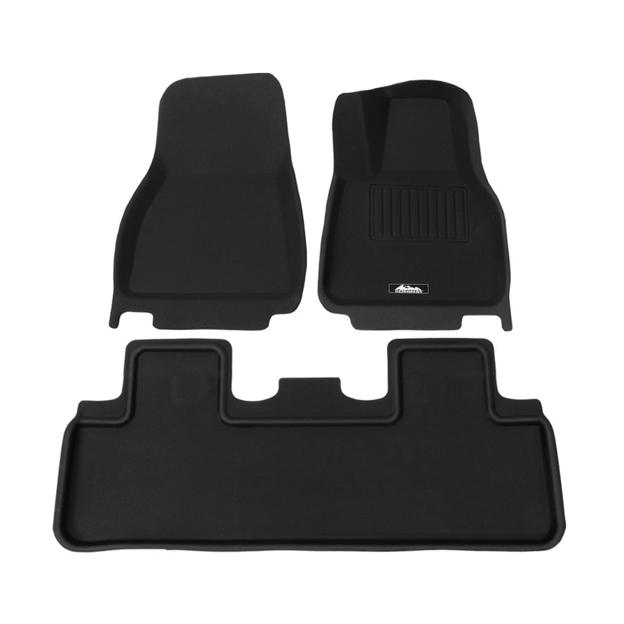 Weisshorn Tesla Model Y 2021-2024 Rubber Floor Mats - RHD
