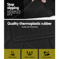 Weisshorn Toyota RAV4 Rubber Floor Mats Black 2019-2022