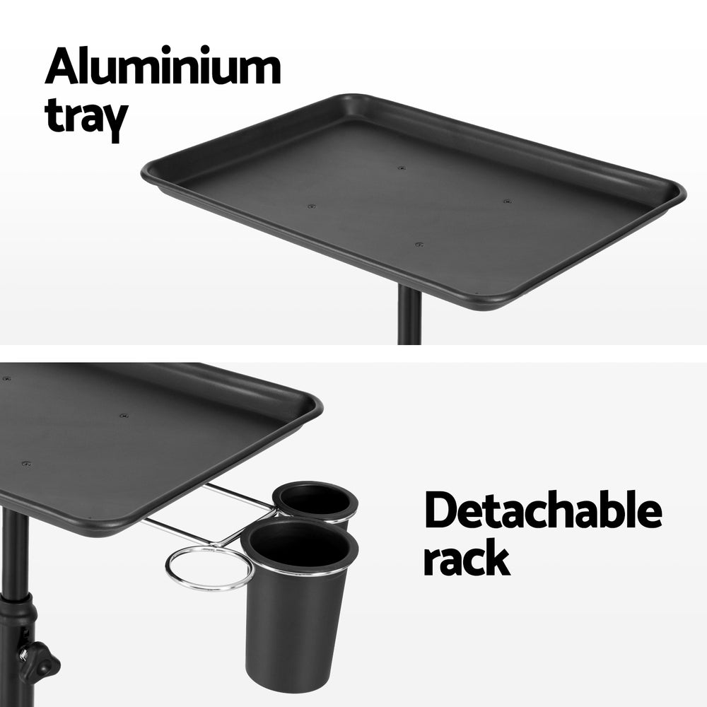 Embellir Salon Trolley Cart Spa Beauty Rolling Tray Hairdressing Storage 5-wheel - SuperSaverAU - view 6