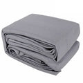 Instahut Shade Sail 3x3x4.3m Triangle 280GSM Grey UV Block 98% Weather Resistant - SuperSaverAU - view 1