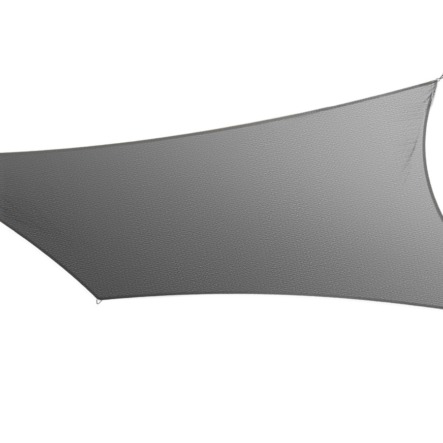 Instahut Shade Sail 3x4m Rectangle Canopy 280gsm UV Block, Weather Resistant - SuperSaverAU - view 1