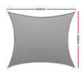 Instahut Shade Sail 3x4m Rectangle Canopy 280gsm UV Block, Weather Resistant - SuperSaverAU - view 2
