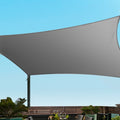 Instahut Shade Sail 3x4m Rectangle Canopy 280gsm UV Block, Weather Resistant - SuperSaverAU - view 5