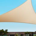 Instahut Shade Sail Triangle Sun Canopy 3.6x3.6x3.6M, UV Block, Weather Resistant - SuperSaverAU - view 4