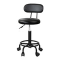 Artiss Salon Stool Swivel Chair Backrest - SuperSaverAU - view 1