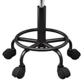 Artiss Black Round Swivel Salon Stool - SuperSaverAU - view 4