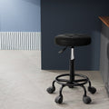 Artiss Black Round Swivel Salon Stool - SuperSaverAU - view 5