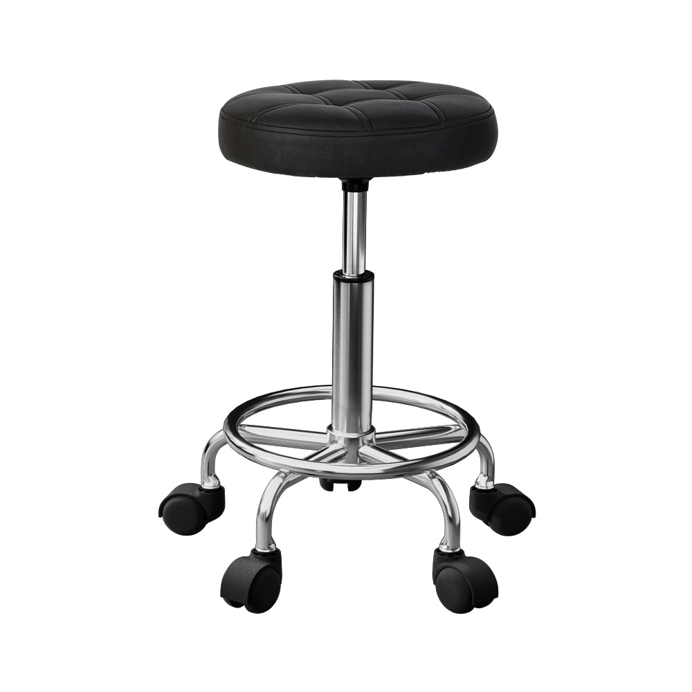 Artiss Round Swivel Salon Stool - SuperSaverAU - view 1