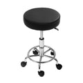 Artiss Salon Stool Round Swivel Chair Black - SuperSaverAU - view 3
