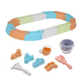 Keezi Kids Sandpit Set Beach Toys Sand Box Outdoor Backyard Play Area - SuperSaverAU - view 3
