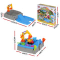 Keezi 2-in-1 Kids Sandpit Water Table Working Excavator Digger Sensory Play Toys - SuperSaverAU - view 2