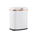 Devanti Motion Sensor Bin 38L with Soft Close Lid - White