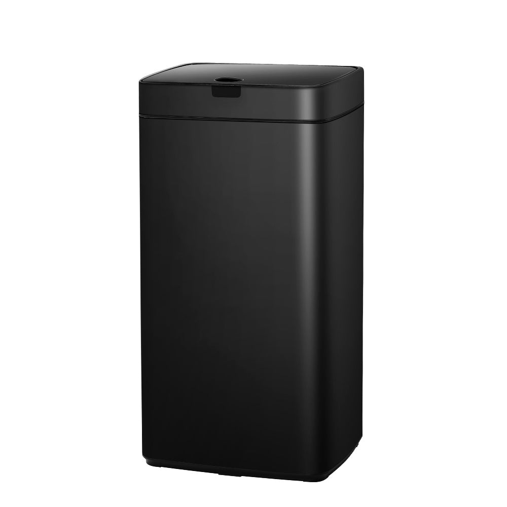 Devanti 45L Motion Sensor Bin - Hands-Free, Black, Fingerprint-Resistant Steel - SuperSaverAU - view 7