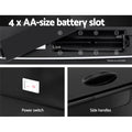 Devanti 45L Motion Sensor Bin - Hands-Free, Black, Fingerprint-Resistant Steel - SuperSaverAU - view 6