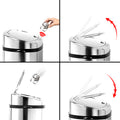 Devanti 50L Motion Sensor Bin - Stainless Steel, Hands-Free, Noise-Free, Odour-Free - SuperSaverAU - view 6
