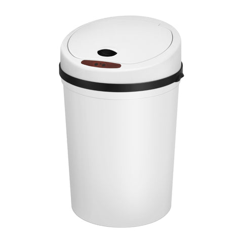 Devanti 9L Motion Sensor Rubbish Bin – White