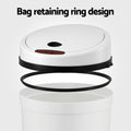 Devanti 9L Motion Sensor Rubbish Bin – White