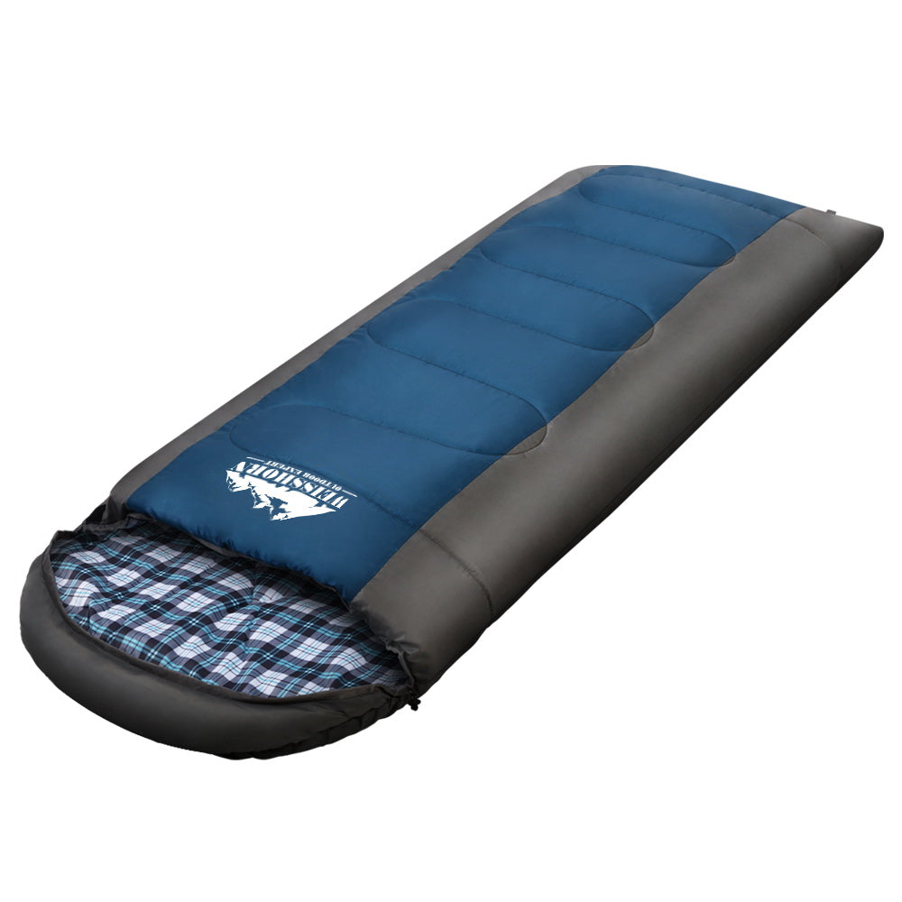 Weisshorn Sleeping Bag Single -20°C Waterproof, Compact, 2.7kg, 208cm x 82cm - SuperSaverAU - view 3
