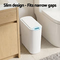 Devanti Automatic Trash Bin – White 21L with Motion Sensor Lid