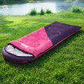Weisshorn Single Thermal Sleeping Bag - Pink, 213cm