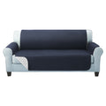 Artiss Sofa Cover Couch Covers 3 Seater Quilted Dark Grey - SuperSaverAU - view 3