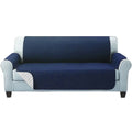 Artiss Sofa Cover Couch Covers 3 Seater Quilted Navy - SuperSaverAU - view 3