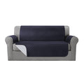 Artiss 3-Seater Sofa Cover 100% Water Resistant Dark Grey, Diamond-Quilted Design - SuperSaverAU - view 1