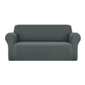 Artiss Sofa Cover Couch Covers 3 Seater Stretch Grey - SuperSaverAU - view 1