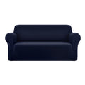Artiss Sofa Cover Couch Covers 3 Seater Stretch Navy - SuperSaverAU - view 1