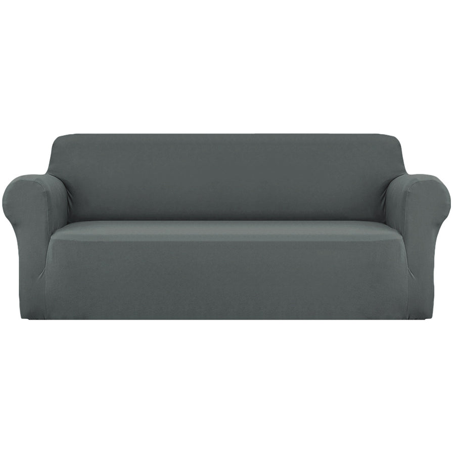 Artiss 4 Seater Stretch Sofa Cover Grey - SuperSaverAU - view 1