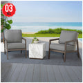 Agio Keats 3 Piece Set With Heaton Table - SuperSaverAU - view 1