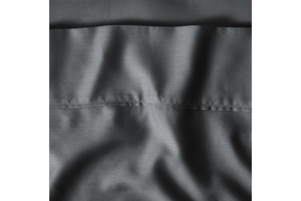 Sheraton Luxury 1000TC Cotton Rich Bed Sheet Set (Fossil, Queen)