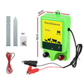Giantz 18km Electric Fence Energiser 1.56J with Battery Wire & Clips - SuperSaverAU - view 2