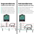 XSTOP Electric Fence Energiser 5J 220-240V 120km IP54 Weather Resistant - SuperSaverAU - view 6