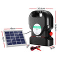 Giantz 20KM Solar Electric Fence Energiser 1.2J Waterproof with Warning Signs - SuperSaverAU - view 2