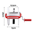 Giantz Electric Fence Reel 500m Polywire 3:1 Geared Portable Fencing White - SuperSaverAU - view 2