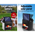 Giantz 3km Solar Electric Fence Energiser 0.1J with Monocrystalline Panel - SuperSaverAU - view 4