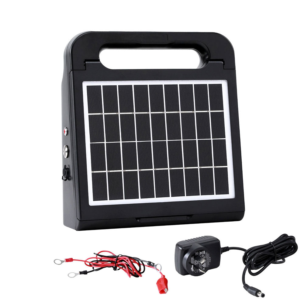 Giantz Solar Electric Fence Energiser 5km 0.25J Water-Resistant Farm Charger - SuperSaverAU - view 3