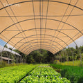 Instahut 10m Shade Cloth Roll 1.83m UV-Stabilized 50% Shade Coverage Beige - SuperSaverAU - view 5