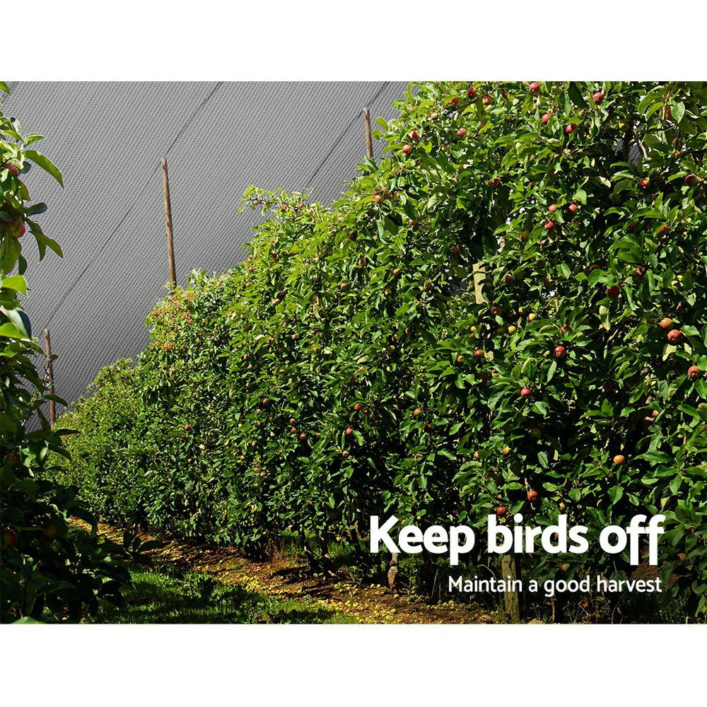 Instahut 50% Shade Cloth 1.83m x 10m UV-Stabilized Heavy Duty White